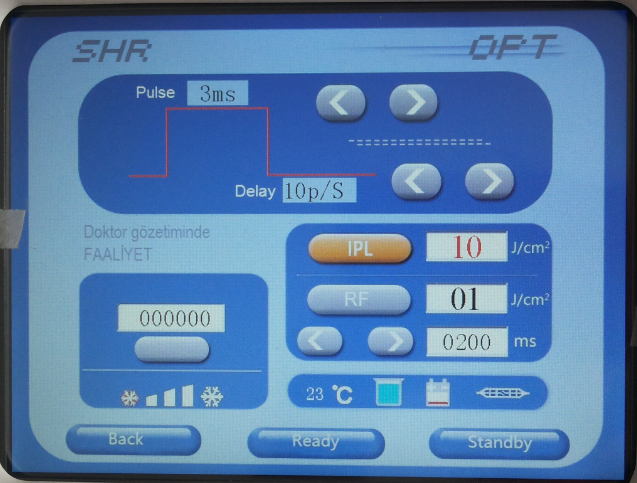 नव वर्ष पदोन्नति पोर्टेबल आईपीएल SHR बाल निकालना मशीन SHR आईपीएल