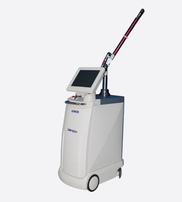 एलसीडी 800mJ 10Hz क्यू pigmented घावों के उपचार के लिए एन डी YAG लेजर स्विचड